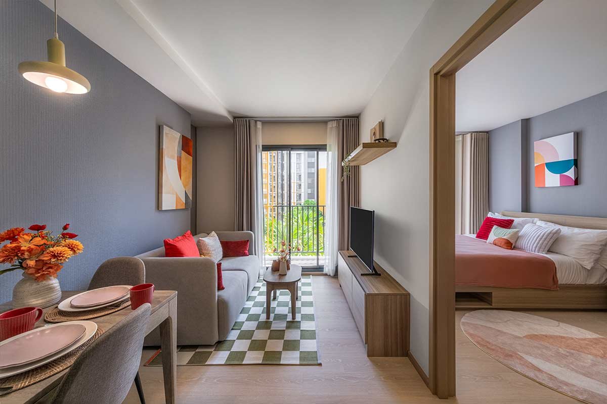 The Base Rise compact apartment interior